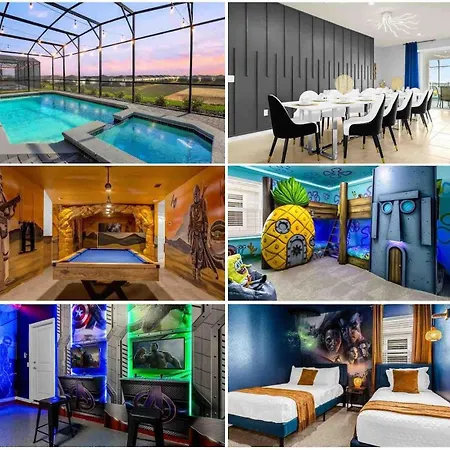 Brand New 10Br Pool Spa Disney Fireworks View